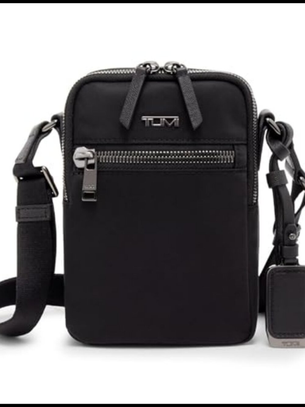 Tumi Voyageur Nylon Crossbody Bag Adjustable Strap Travel Purse